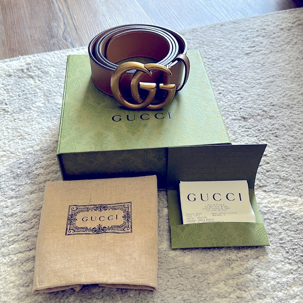 Gucci Leather Belt